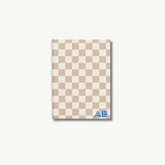 Check Monogram Stripe Journal